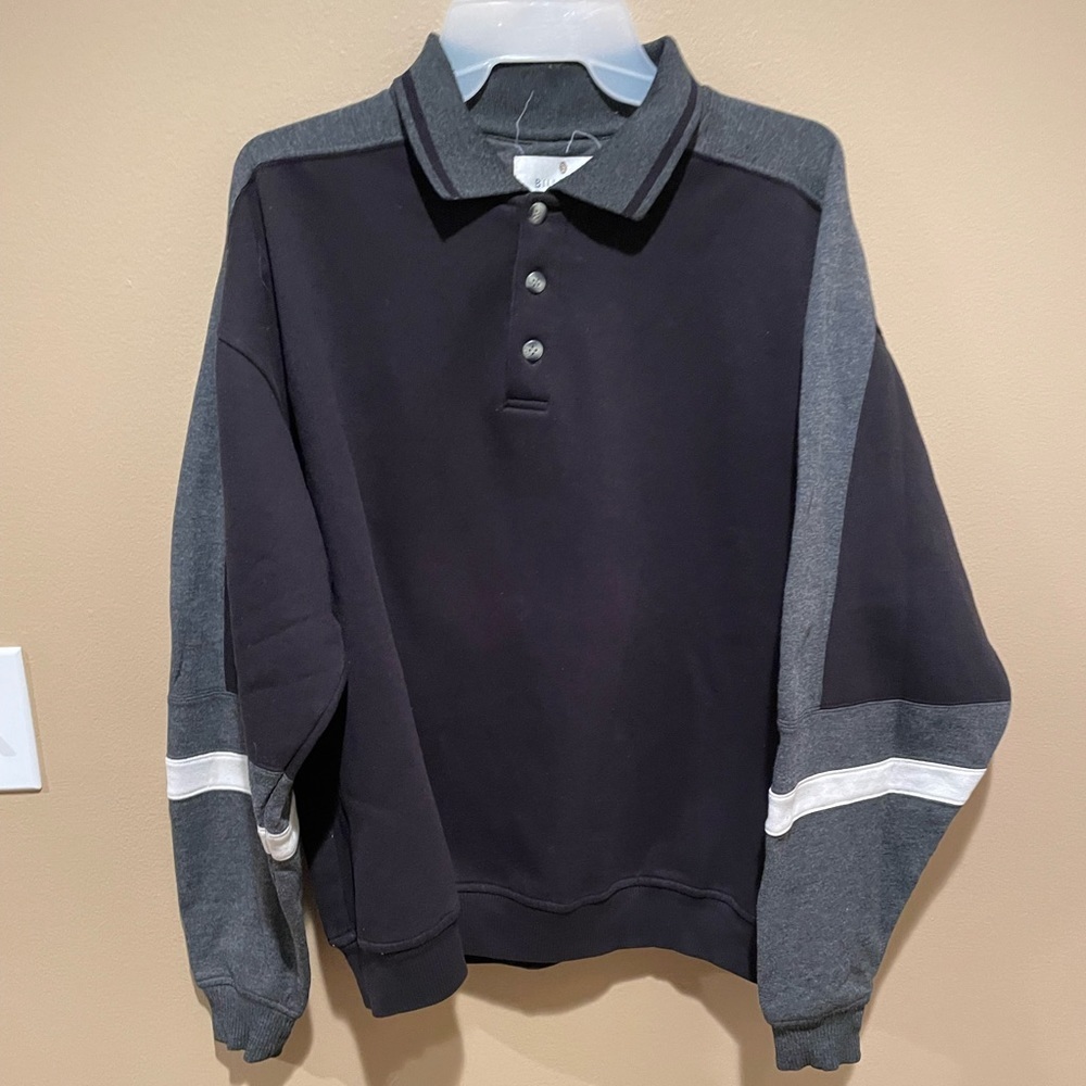 Bill Blass 90s Vintage Long Sleeve sweatshirt/shirt Medium